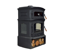 Купить - топку и печь  Чугунная печь Flame Stove Altara Lux Premium Style с духовкой