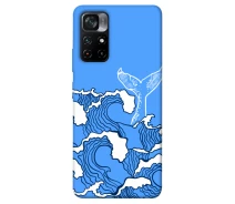 Купить - чехол для смартфона  TPU чехол Голубой кит для Xiaomi Poco M4 5G/Redmi 10 5G
