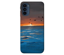 Купить - чехол для смартфона  TPU чехол Закатное море для Motorola Moto G41