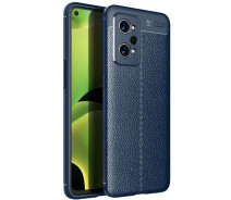Купить - чехол для смартфона  Защитный чехол Deexe Leather Cover для Realme GT2 Pro - Blue