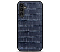 Купить - чехол для смартфона  Кожаный чехол UniCase Croco Skin для Samsung Galaxy A14 (А145) - Blue