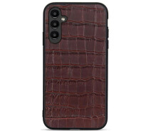 Купить - чехол для смартфона  Кожаный чехол UniCase Croco Skin для Samsung Galaxy A14 (А145) - Brown