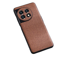 Купить - чехол для смартфона  Чехол накладка New Textile Leather Case для OnePlus 11 brown