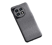 Купить - чехол для смартфона  Чехол накладка New Textile Leather Case для OnePlus 11 gray