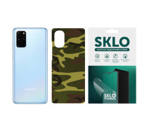 Купить - защитную пленку для смартфона  Защитная пленка SKLO Back (тыл) Camo для Samsung Galaxy A02s (60259)
