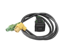 Купить - зарядное устройство для автомобильных аккумуляторов   USB кабель для RCD510 RNS315 Volkswagen Golf Jetta