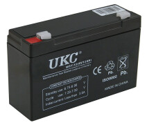 Купить - источник бесперебойного питания  Аккумулятор UKC WST-12 для детских электромобилей, торговых весов ИБП для компьютера 6V 12A