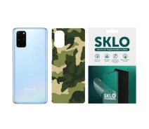 Купить - защитную пленку для смартфона  Защитная пленка SKLO Back (тыл) Camo для Samsung Galaxy A02s (60259)