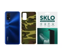 Купить - защитную пленку для смартфона  Защитная пленка SKLO Back (тыл) Camo для Realme 9i (61648)