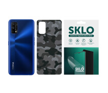 Купить - защитную пленку для смартфона  Защитная пленка SKLO Back (тыл) Camo для Realme 7 (61641)