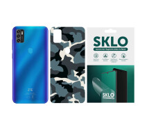 Купить - защитную пленку для смартфона  Защитная пленка SKLO Back (тыл) Camo для ZTE Blade 20 Smart (62185)