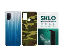 Купить - защитную пленку для смартфона  Защитная пленка SKLO Back (тыл) Camo для Oppo A55 4G (61863)