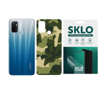 Купить - защитную пленку для смартфона  Защитная пленка SKLO Back (тыл) Camo для Oppo A55 4G (61863)