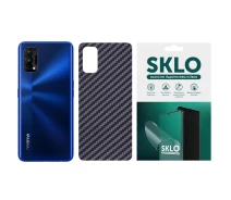 Купить - защитную пленку для смартфона  Защитная пленка SKLO Back (тыл) Carbon для Realme 9i (61756)