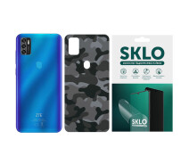 Купить - защитную пленку для смартфона  Защитная пленка SKLO Back (тыл) Camo для ZTE Blade 20 Smart (62185)