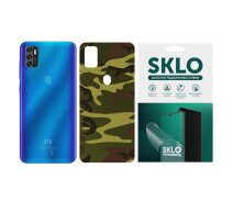 Купить - защитную пленку для смартфона  Защитная пленка SKLO Back (тыл) Camo для ZTE Blade 20 Smart (62185)