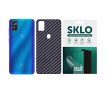 Купить - защитную пленку для смартфона  Защитная пленка SKLO Back (тыл) Carbon для ZTE Blade 20 Smart (62281)