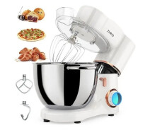 Купить - кухонный комбайн  Тестомес планетарный миксер для теста Zurio SM-1550x White