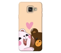 Купить - чехол для смартфона  Чехол itsPrint Медвежата для Samsung A520 Galaxy A5 (2017) (423338)