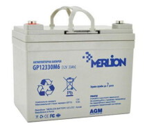 Купить - источник бесперебойного питания  Батарея для ИБП Merlion 12V-33Ah (GP12330M6). 46560
