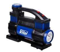Купить - автокомпрессор  Компрессор VITOL K-70 150psi/23Amp/90л/2 цилиндра/шланг 5,0м/клеммы (383106-05)