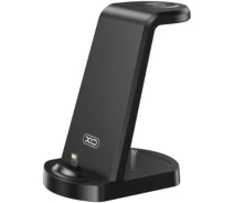 Купить - зарядное устройство для телефона и планшета  Беспроводное зарядное устройство для XO WX035 3in1 (15W), Black