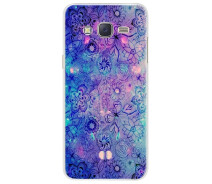 Купить - чехол для смартфона  Чехол Print для Samsung J3 2016 / J320 / J300 силиконовый бампер Purple