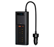 Купить - автомобильный инвертор  Автомобильный инвертор Baseus In-car Inverter 150W (CRNBQ-A01) Black [62867]