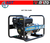 Купить - генератор  Генератор электроэнергии бензиновый AGT 7501 RaSB