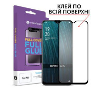 Купить - защитную пленку для смартфона  Стекло защитное MakeFuture Full Cover Full Glue Oppo A5s (MGF-OPA5S) (307495-01)