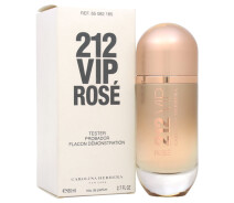 Купить - женскую парфюмерию  Carolina Herrera 212 Vip Rose (женская) парфюмированная вода 80 мл. Тестер