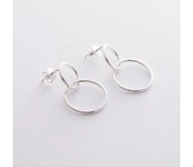 Купить - серебряную серьгу  Серьги из серебра (1739838)