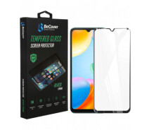 Купить - защитную пленку для смартфона  Стекло защитное BeCover Xiaomi Redmi Note 11 4G/10 5G/10 2022/10 Prime 2022 Black (707325) (516678-01)