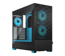 Купить - корпус для ПК  Корпус для компьютера Miditower Fractal Design Pop Air RGB Cyan Core TG без БП
