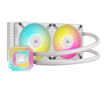 Купить - систему охлаждения  Система водяного охлаждения Corsair iCUE H100i Elite Capellix XT White Liquid CPU Cooler (CW-9060072-WW), Intel: 2066/2011/1700/1200/1151/1150/1155/1156