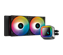 Купить - систему охлаждения  Система водяного охлаждения Deepcool LS520 Black (R-LS520-BKAMNT-G-1) [93309]