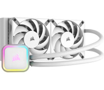 Купить - систему охлаждения  Система водяного охлаждения Corsair iCUE H100i RGB Elite Liquid CPU Cooler White, Intel: 2066/2011-3/2011/1700/1200/1151/1150/1155/1156/13 TRX4/TR4, 277x120x27 мм