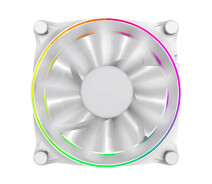 Купить - систему охлаждения  Кулер для корпуса GameMax GMX-12-DBB-WT RGB-подсветка 120мм