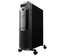 Купить - масляный радиатор  Масляный радиатор Cecotec Ready Warm 9000 Space Black (CCTC-05883), 2кВт., 9 секций, 22кв.м