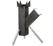 Купить - печь для казана  Турбо-печь Romb Ракета ESM-713 (3mm, 410*100)