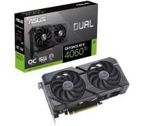 Купить - видеокарту  Видеокарта GF RTX 4060 Ti 16GB GDDR6 Dual OC Asus (DUAL-RTX4060TI-O16G)