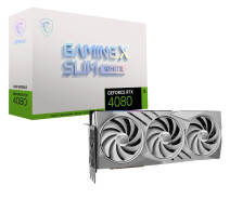 Купить - видеокарту  Видеокарта GF RTX 4080 16GB GDDR6X Gaming X Slim White MSI (GeForce RTX 4080 16GB GAMING X SLIM WHITE)