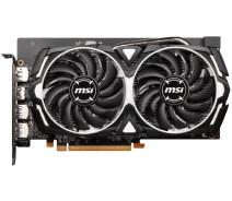 Купить - видеокарту  Видеокарта MSI AMD Radeon RX 6600 8GB GDDR6 Armor 8G (Radeon RX 6600 ARMOR 8G) ( , PCI-E 4.0 x8) Refurbished