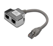 Купить - адаптер и кабель  Разветвитель Digitus витой пары, STP, cat.5e, 1x2RJ-45 (DN-93904)
