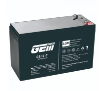 Купить - аккумулятор для ИБП и инверторов  Аккумуляторная батарея GEM Battery GS 12-7 AGM 12V 7.0A Black