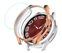 Купить - аксессуар к смарт-чсасам  Защитный чехол Enkay Protective Case для Samsung Galaxy Watch 6 Classic (47mm) - Rose Gold