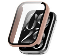 Купить - аксессуар к смарт-чсасам  Защитный чехол Deexe Hard Frame для Xiaomi Mi Smart Band 8 Pro - Pink
