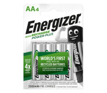 Купить - батарейку и аккумулятор  Аккумуляторы Energizer Recharge Power AA/HR6 LSD Ni-MH 2000 mAh BL 4шт