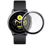 Купить - аксессуар к смарт-чсасам  Полимерная пленка 3D (full glue) (тех.пак) для Samsung Galaxy Watch Active 2 40mm (Черный) (883601)