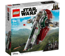 Купить - детский конструктор  Конструктор Lego Star Wars Звездолет Бобы Фетта 593 деталей (75312)